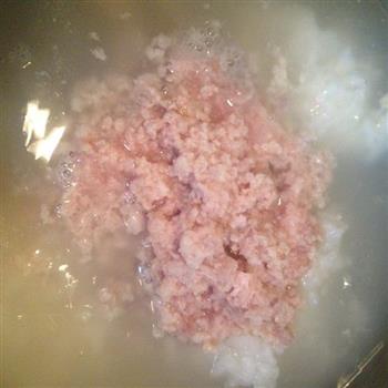 快手早餐-香菇瘦肉粥的做法步骤4