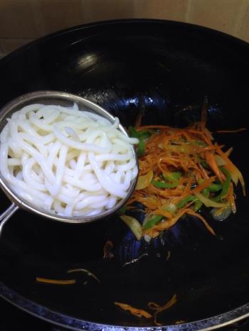 孤独美食家-日式炒乌冬的做法步骤7