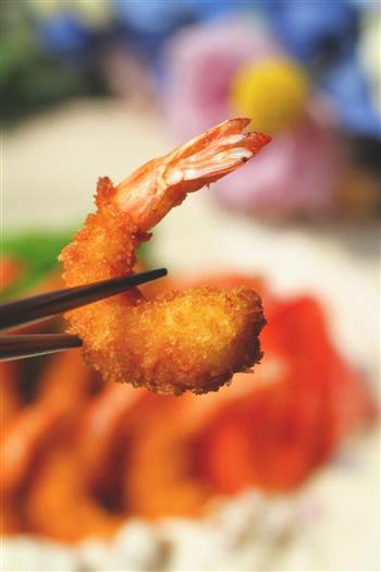 日式炸虾的做法步骤5