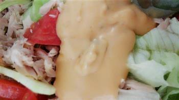 金枪鱼沙拉-减肥必备美食的做法步骤6