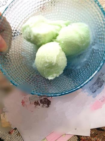 哈密瓜冰淇淋的做法图解5