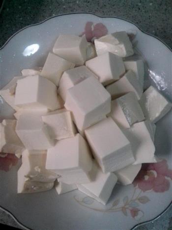 简易版麻婆豆腐的做法图解1