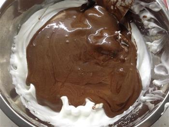 巧克力戚风蛋糕-6寸-颜值爆表的巧克力戚风的做法步骤8