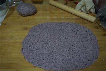 紫米馒头的做法图解7