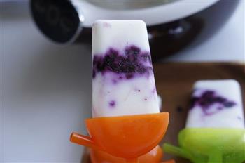 自制酸奶蓝莓冰棍的做法图解11