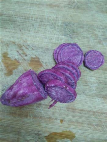 电饼档—香煎紫薯饼的做法步骤2