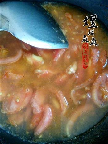 番茄豆腐汤的做法步骤13
