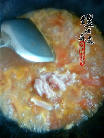 番茄豆腐汤的做法步骤15