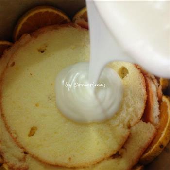 香橙酸奶慕斯蛋糕-消暑解腻良品的做法步骤11