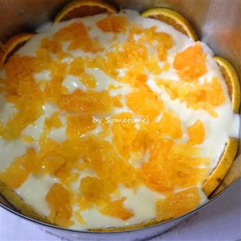 香橙酸奶慕斯蛋糕-消暑解腻良品的做法步骤12