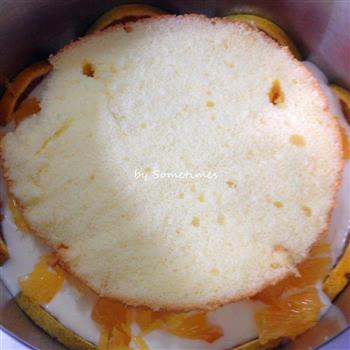 香橙酸奶慕斯蛋糕-消暑解腻良品的做法图解13