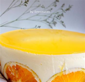 香橙酸奶慕斯蛋糕-消暑解腻良品的做法图解15