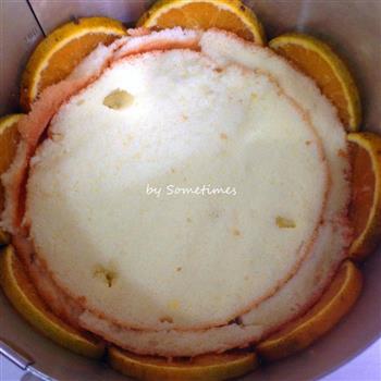 香橙酸奶慕斯蛋糕-消暑解腻良品的做法图解6
