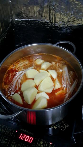 韩式炒鸡汤的做法步骤4
