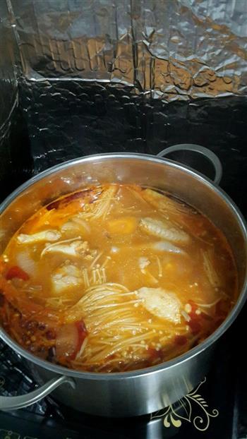 韩式炒鸡汤的做法步骤5