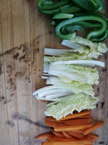 培根蔬菜卷的做法步骤1