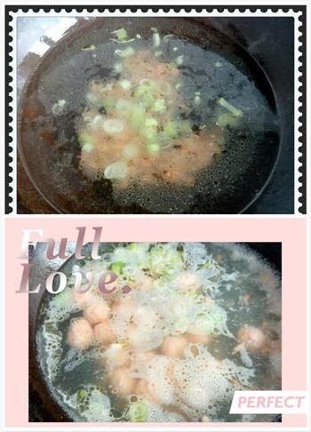 冬瓜丸子紫菜汤的做法图解3