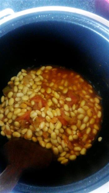 茄汁黄豆米的做法步骤7