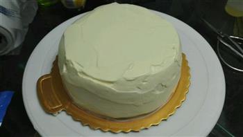 雪域牛乳蛋糕 6寸芝士蛋糕 生日蛋糕的做法步骤12
