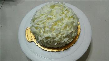 雪域牛乳蛋糕 6寸芝士蛋糕 生日蛋糕的做法步骤13