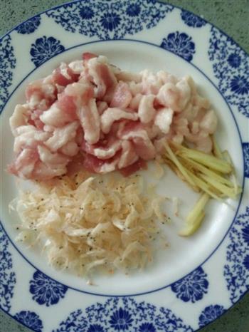 肉沫虾米冬瓜汤的做法步骤1