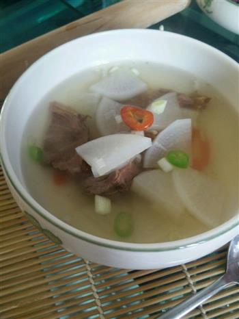 更改过的韩式牛肉汤的做法步骤13