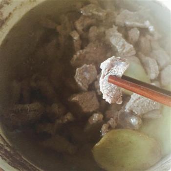 牛肉豆腐汤的做法图解4