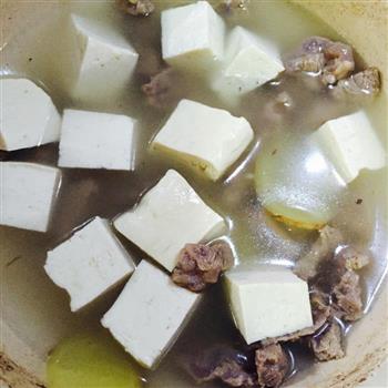 牛肉豆腐汤的做法图解6