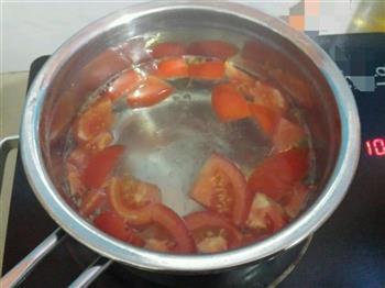 番茄紫菜蛋花汤的做法图解6