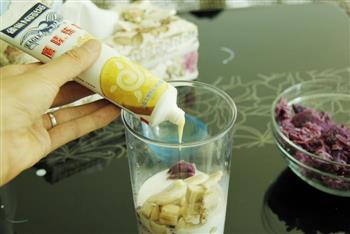 紫薯奶昔-富含膳食纤维-抗癌排毒通便瘦身的做法步骤7