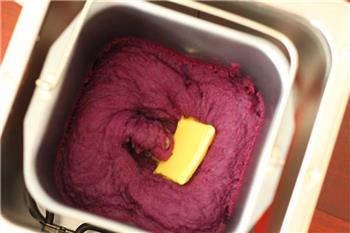 奶香紫薯糕的做法图解4