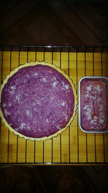 奶香紫薯派的做法步骤7