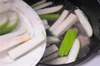 夏季清汤-排骨瓠瓜汤的做法图解7