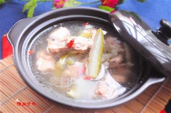 夏季清汤-排骨瓠瓜汤的做法步骤9
