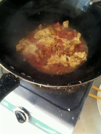 西红柿鸡蛋打卤面的做法步骤6