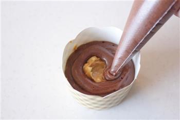 花生巧克力蛋糕的做法步骤7