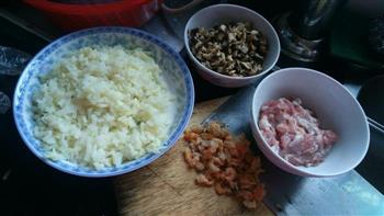 竹笋香菇肉包的做法步骤2