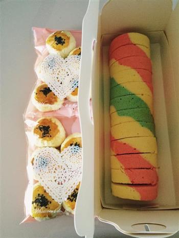 彩虹蛋糕卷的做法图解4