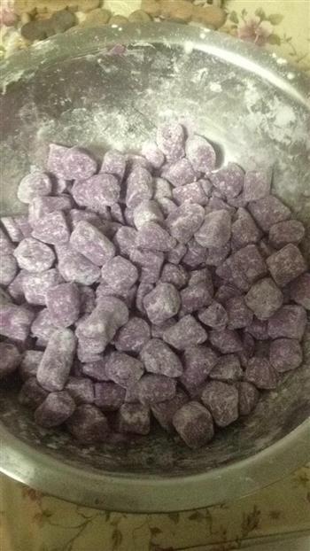夏日冰品-紫薯芋圆西米露的做法步骤1
