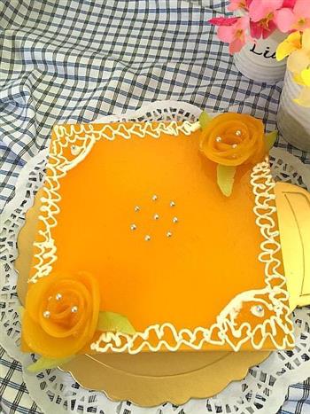 黄桃慕斯蛋糕的做法步骤13