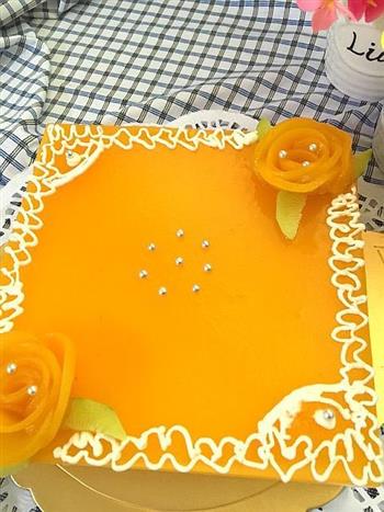 黄桃慕斯蛋糕的做法步骤15