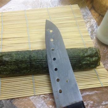 自制简易寿司卷便当 新手易上手 超简单食材的做法步骤10