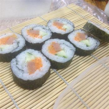自制简易寿司卷便当 新手易上手 超简单食材的做法步骤13