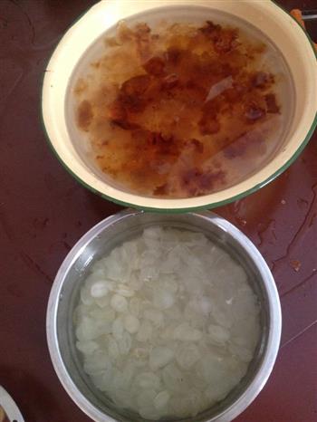 椰香桃胶皂角米的做法步骤4
