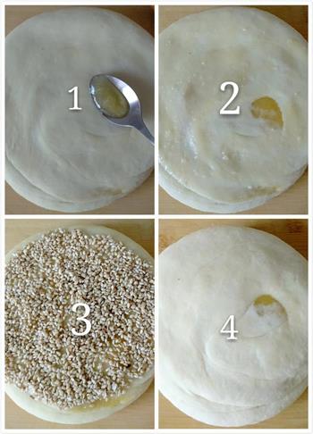 芝麻香酥饼的做法步骤8