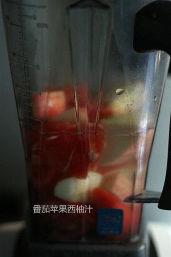 减肥首选-番茄苹果西柚汁的做法图解2