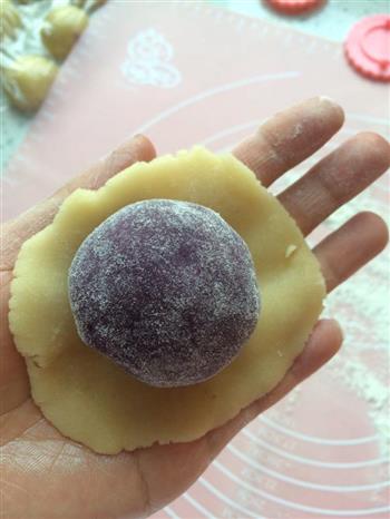 紫薯馅月饼的做法步骤7