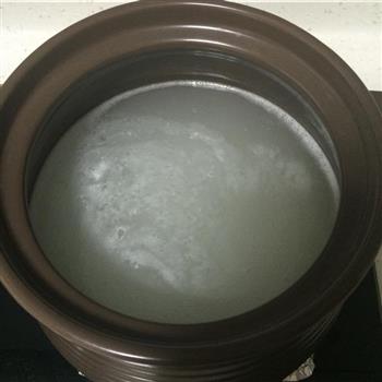 煮开花的粘稠白粥的做法步骤2