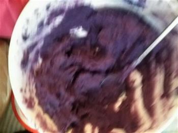 抹茶紫薯蛋糕卷的做法步骤6