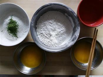 抹茶红豆酥的做法步骤1